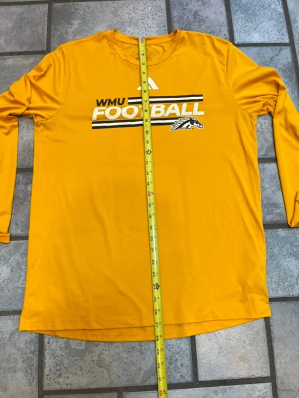 Adidas Football Shirt WesternWestern Michigan University